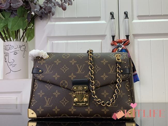 Kitlife Louis Vuitton Trunkie Bag Brown Monogram Canvas M14526 27x16x8cm - 1