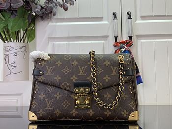 Kitlife Louis Vuitton Trunkie Bag Brown Monogram Canvas M14526 27x16x8cm