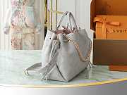 Kitlife Louis Vuitton Bella Tote Bag Pink & Light Grey M13838 32x23x13cm - 2