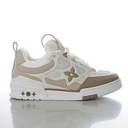Kitlife Louis Vuitton Skate Sneakers Beige & White - 1