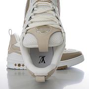 Kitlife Louis Vuitton Skate Sneakers Beige & White - 3