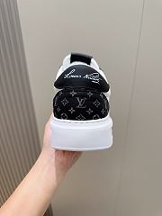 Kitlife Louis Vuitton Bevery Hills Sneakers Black & White - 5