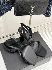 Kitlife Saint Laurent Black Heeled Sandals Dominique - 4