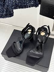 Kitlife Saint Laurent Black Heeled Sandals Dominique - 3