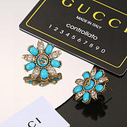 Gucci Double G Earrings Blue / Pink - 6