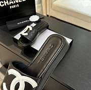 Kitlife Chanel Classic Vintage Slippers Black & White - 6