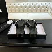 Kitlife Chanel Classic Vintage Slippers Black & White - 4