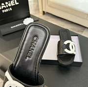 Kitlife Chanel Classic Vintage Slippers Black & White - 2