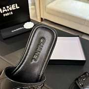 Kitlife Chanel Classic Vintage Slippers Full Black - 2