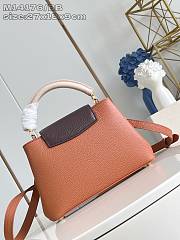 Kitlife Louis Vuitton Capucines Bag Brown M14176 17.3x9x27cm  - 2