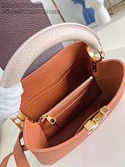 Kitlife Louis Vuitton Capucines Bag Brown M14176 17.3x9x27cm  - 3