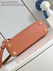 Kitlife Louis Vuitton Capucines Bag Brown M14176 17.3x9x27cm  - 4