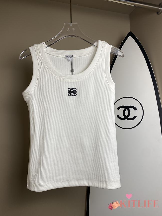 Kitlife Loewe Tank Top White  - 1