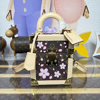 Kitlife Louis Vuitton x TM Camera Box Cherry Blossom Motifs M14173 17.5x10.5x21.5cm