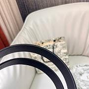 Kitlife Dior Belt Black With Gold Buckle 2cm - 6