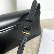 Kitlife Celine Trome Shoulder Bag Black 120553 24x8x11.5cm - 6