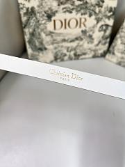 Kitlife Dior 30 Montaigne Jolie Belt White Smooth Calfskin 1.5cm - 2