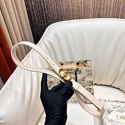 Kitlife Dior Lucky 30 Montaigne Star Belt White 2cm - 4