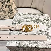 Kitlife Dior Lucky 30 Montaigne Star Belt White 2cm - 2
