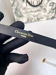 Kitlife Dior Montaigne Pearls Belt Black 1.5cm - 5