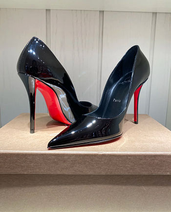 Kitlife Christina Louboutin Miss Z High-heeled Shoes Black