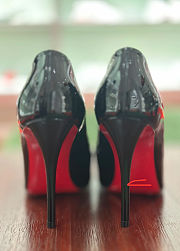 Kitlife Christina Louboutin Miss Z High-heeled Shoes Black - 3