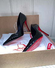 Kitlife Christina Louboutin Miss Z High-heeled Shoes Black - 6