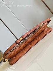Kitlife Louis Vuitton Liv Pochette Bag Brown M11916 24.5x13.5x6.5cm - 5