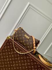 Kitlife Louis Vuitton Liv Pochette Bag Brown M83008 24.5x13.5x6.5cm  - 1