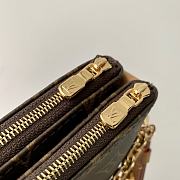 Kitlife Louis Vuitton Liv Pochette Bag Brown M83008 24.5x13.5x6.5cm  - 5