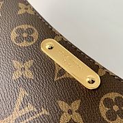 Kitlife Louis Vuitton Liv Pochette Bag Brown M83008 24.5x13.5x6.5cm  - 4