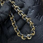 Kitlife Louis Vuitton Boulogne Bag Black Monogram Empreinte M12930 29x16x9.5cm - 6