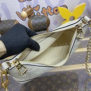 Kitlife Louis Vuitton Boulogne Bag Off-White Monogram Empreinte M12930 29x16x9.5cm  - 2