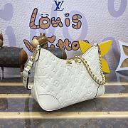 Kitlife Louis Vuitton Boulogne Bag Off-White Monogram Empreinte M12930 29x16x9.5cm  - 4