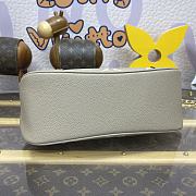 Kitlife Louis Vuitton Boulogne Bag Begie & Dove Monogram Empreinte M13224 29x16x9.5cm - 5
