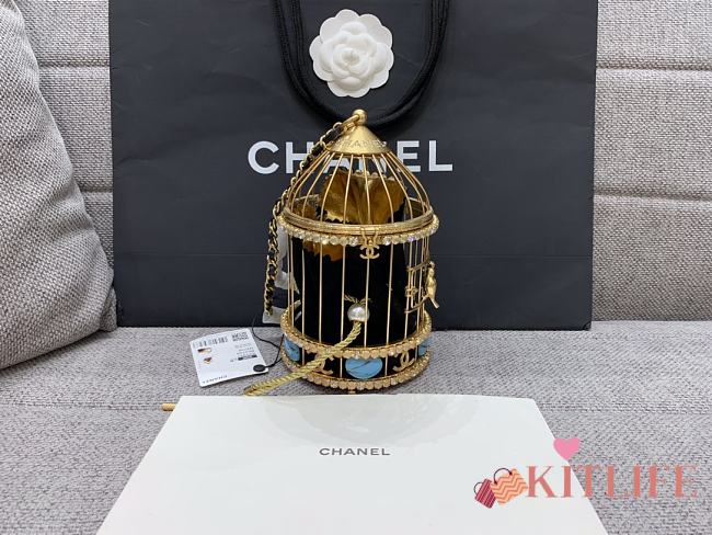 Kitlife Chanel Limited Edition Birdcage Bag 12x20x12cm - 1