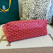 Kitlife Goyard Goyardine 2025 Floral Fantasy ST Louis Tote Bag Pink Fuchsia 34x15x28cm - 5