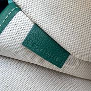 Kitlife Goyard Villette Jacquard PM Tote Bag in Green 39x6.5x29cm - 2