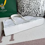 Kitlife Goyard Villette Jacquard PM Tote Bag in White 39x6.5x29cm - 3