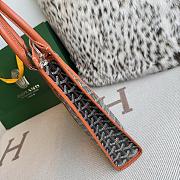 Kitlife Goyard Villette Jacquard PM Tote Bag in Black & Brown 39x6.5x29cm - 4