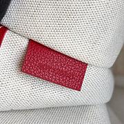 Kitlife Goyard Villette Jacquard PM Tote Bag in Red 39x6.5x29cm - 4