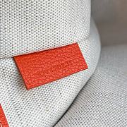 Kitlife Goyard Villette Jacquard PM Tote Bag in Orange 39x6.5x29cm  - 4