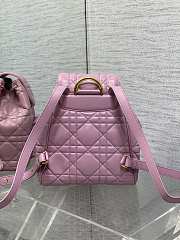 Kitlife Dior Caro Backpack Pink 23x11x25cm - 2