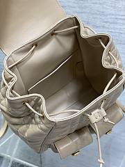 Kitlife Dior Caro Backpack Beige 23x11x25cm - 3