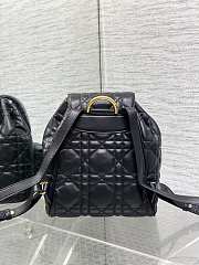 Kitlife Dior Caro Backpack Black 23x11x25cm - 3