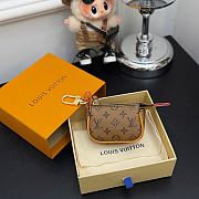 Kitlife Louis Vuitton x TM Mirco Pochette Mini Bag Pendant Light Brown - 6