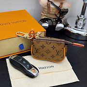 Kitlife Louis Vuitton x TM Mirco Pochette Mini Bag Pendant Light Brown - 2
