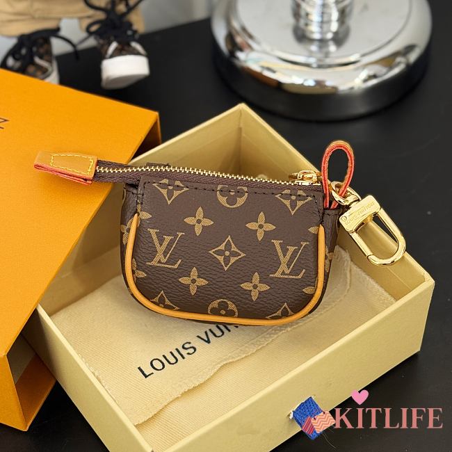 Kitlife Louis Vuitton x TM Mirco Pochette Mini Bag Pendant Brown - 1