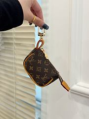 Kitlife Louis Vuitton x TM Mirco Pochette Mini Bag Pendant Brown - 6