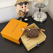 Kitlife Louis Vuitton x TM Mirco Pochette Mini Bag Pendant Brown - 4